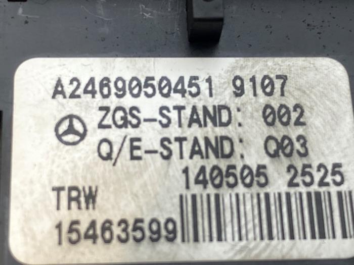 Mecanismo de freno de mano Mercedes A-Klasse