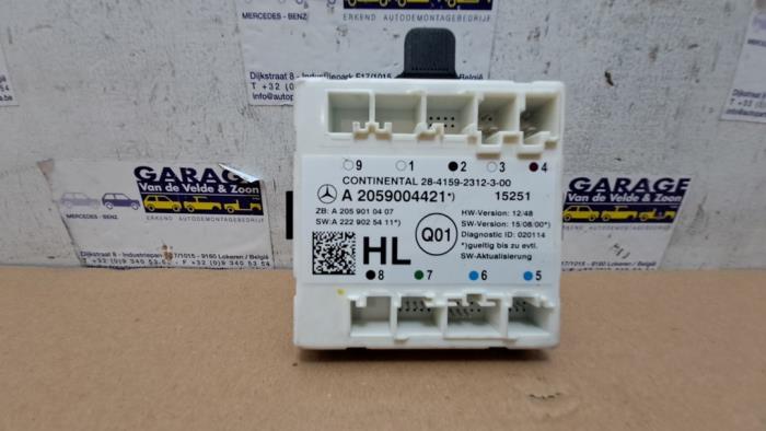 Module verrouillage central des portes Mercedes C-Klasse