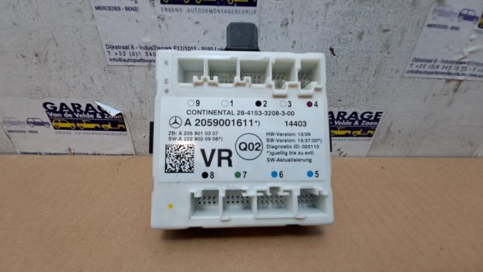 Module verrouillage central des portes Mercedes C-Klasse