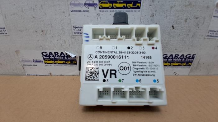 Module verrouillage central des portes Mercedes C-Klasse