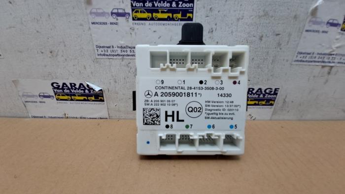 Module verrouillage central des portes Mercedes C-Klasse