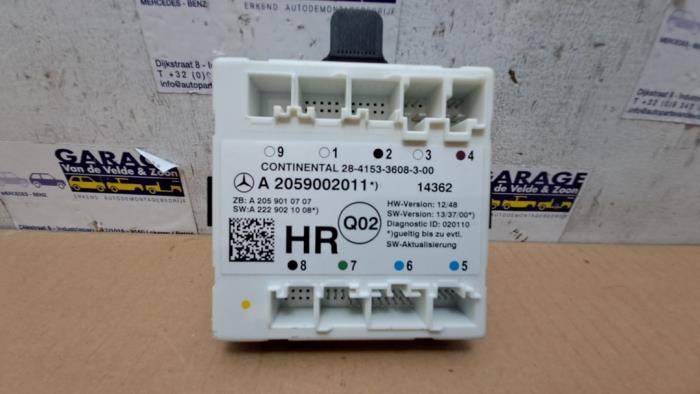 Central door locking module Mercedes C-Klasse
