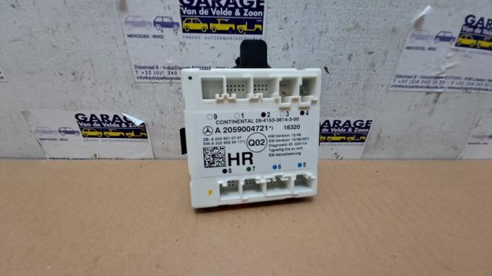 Central door locking module Mercedes C-Klasse