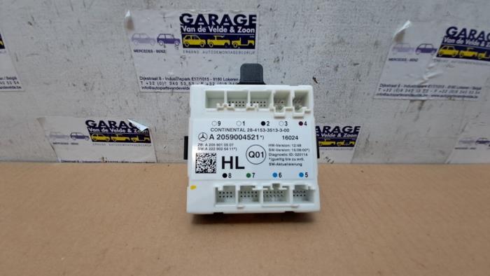 Central door locking module Mercedes C-Klasse