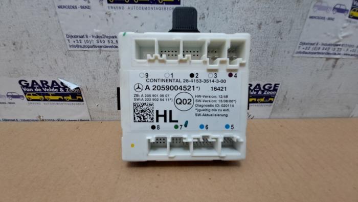 Central door locking module Mercedes C-Klasse