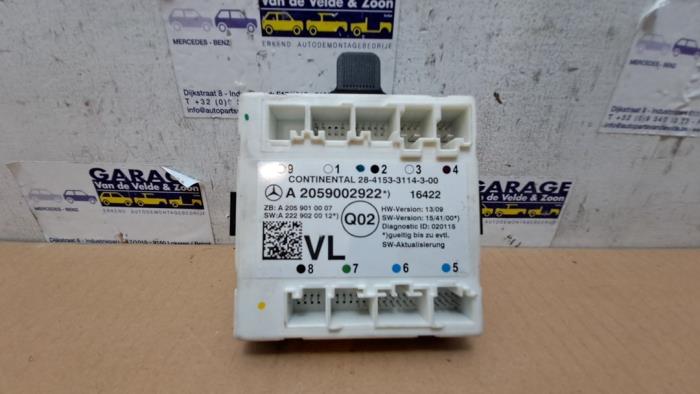 Central door locking module Mercedes C-Klasse