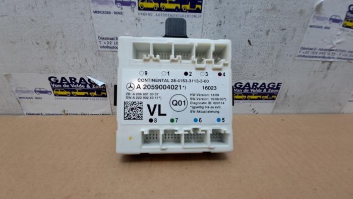 Central door locking module Mercedes C-Klasse