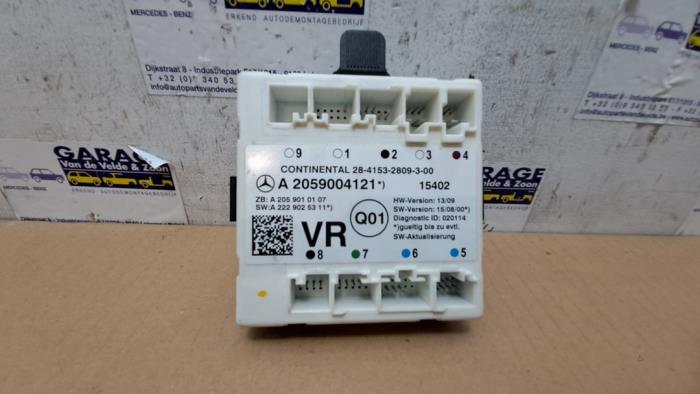 Central door locking module Mercedes C-Klasse