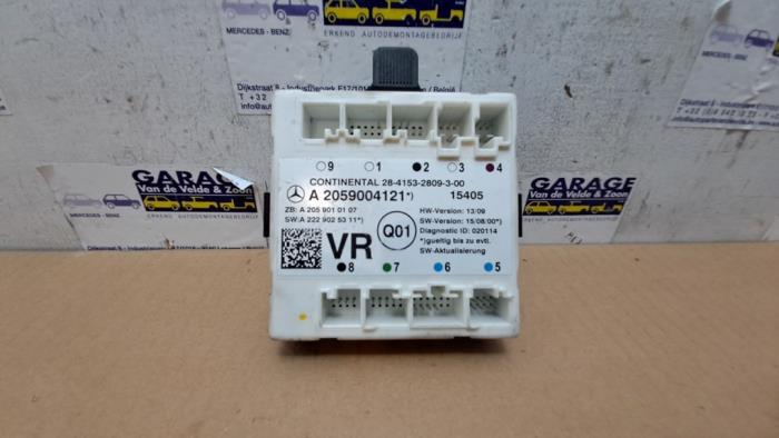 Central door locking module Mercedes C-Klasse