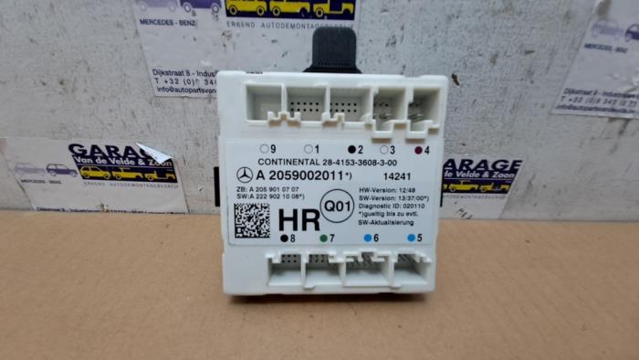 Module verrouillage central des portes Mercedes C-Klasse