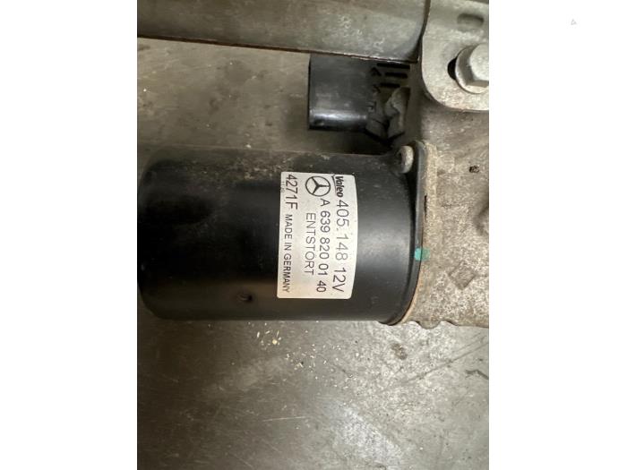 Wiper motor + mechanism Mercedes Vito