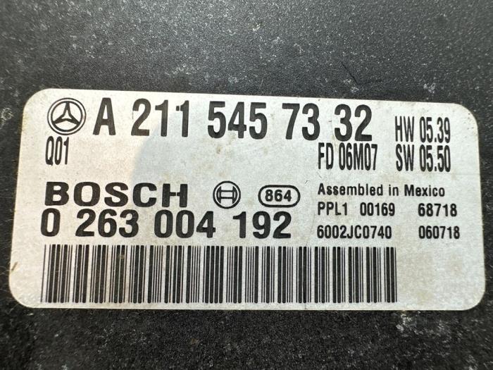 Ordenador asistencia de estacionamiento Mercedes E-Klasse