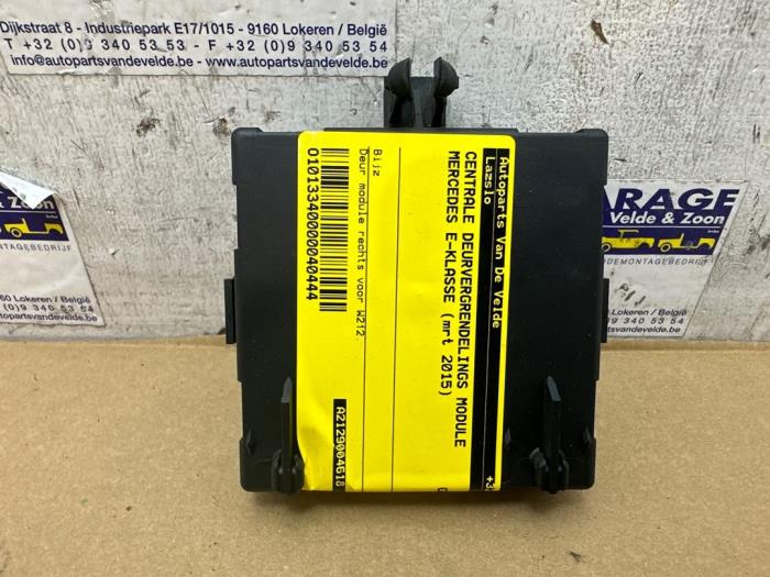 Module verrouillage central des portes Mercedes E-Klasse