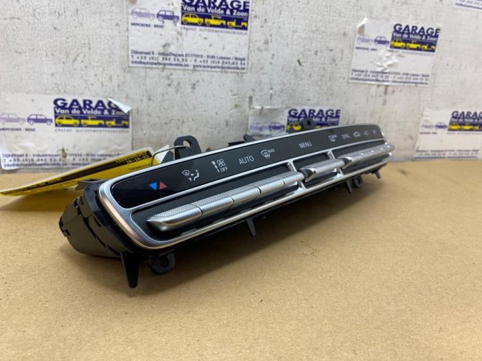 Panneau de commandes chauffage Mercedes E-Klasse