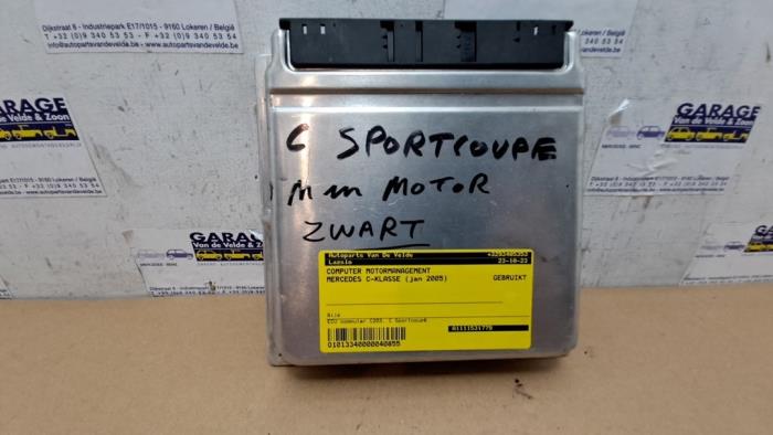 Engine management computer Mercedes C-Klasse