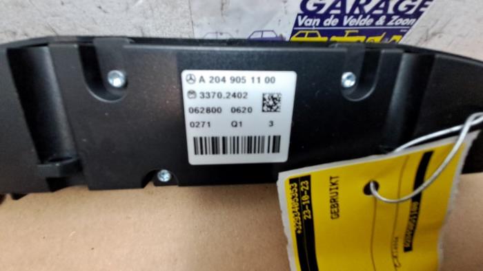 On-board computer controller Mercedes C-Klasse