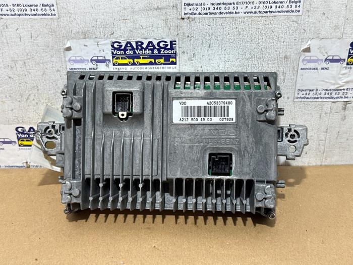 Navigation display Mercedes E-Klasse