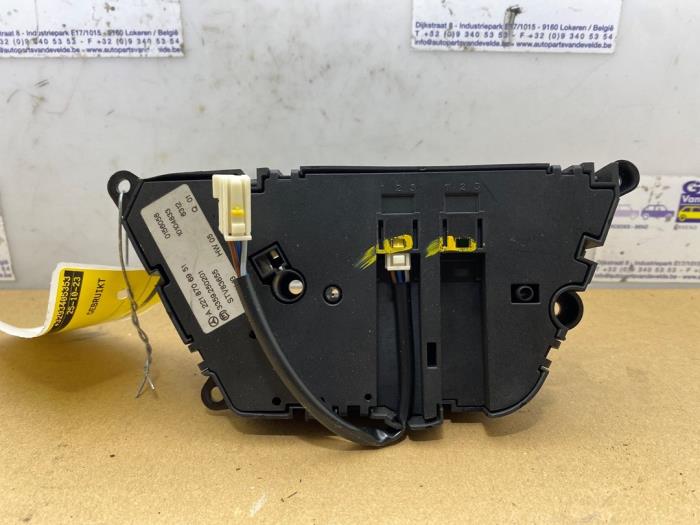 Interruptor de ajuste de asiento Mercedes S-Klasse