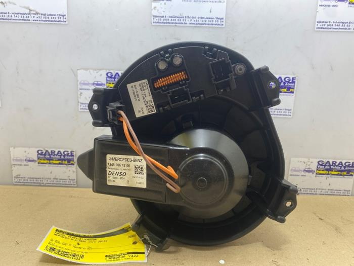 Moteur de ventilation chauffage Mercedes B-Klasse