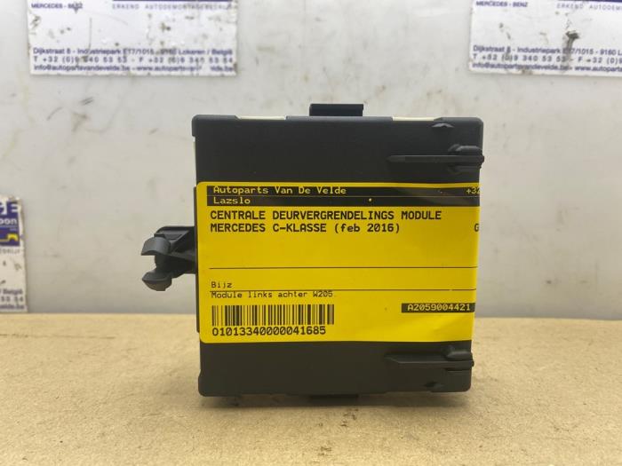 Module verrouillage central des portes Mercedes C-Klasse