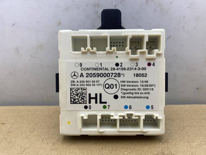 Modul centralnego zamka Mercedes C-Klasse