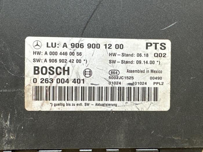 Panneau de commandes chauffage Mercedes Sprinter