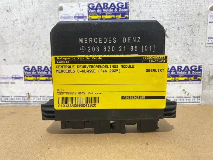 Module verrouillage central des portes Mercedes C-Klasse