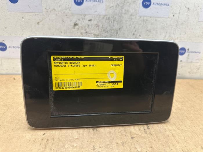 Navigation Display Mercedes C-Klasse