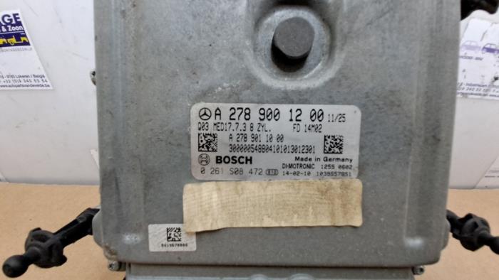 Ignition lock + computer Mercedes S-Klasse