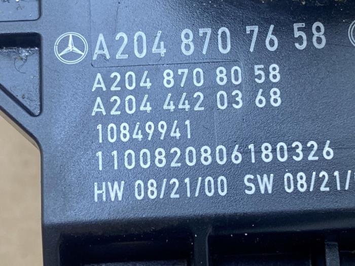 Sterowanie komputera pokladowego Mercedes C-Klasse