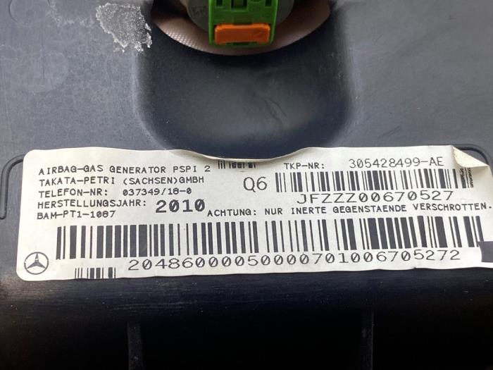 Airbag droite (tableau de bord) Mercedes C-Klasse