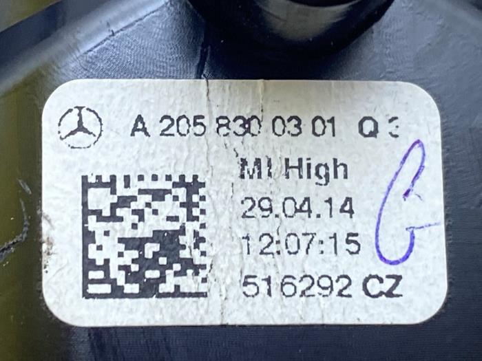 Luftgitter Armaturenbrett Mercedes C-Klasse