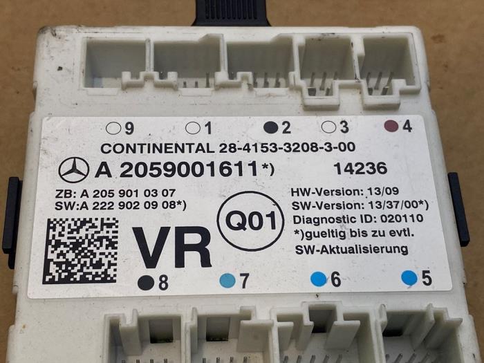 Modul centralnego zamka Mercedes C-Klasse