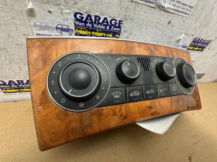 Panneau de commandes chauffage Mercedes C-Klasse