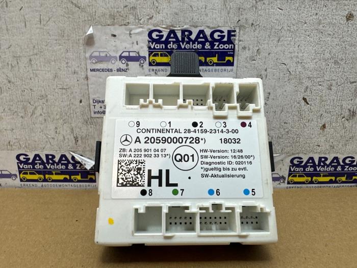 Modul centralnego zamka Mercedes C-Klasse