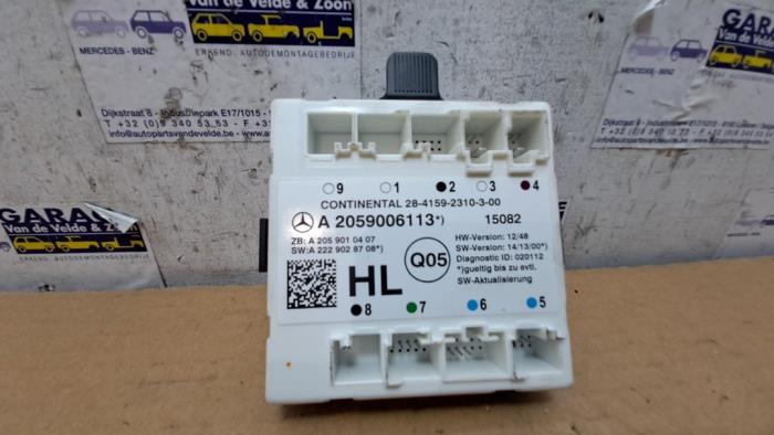Modul centralnego zamka Mercedes C-Klasse