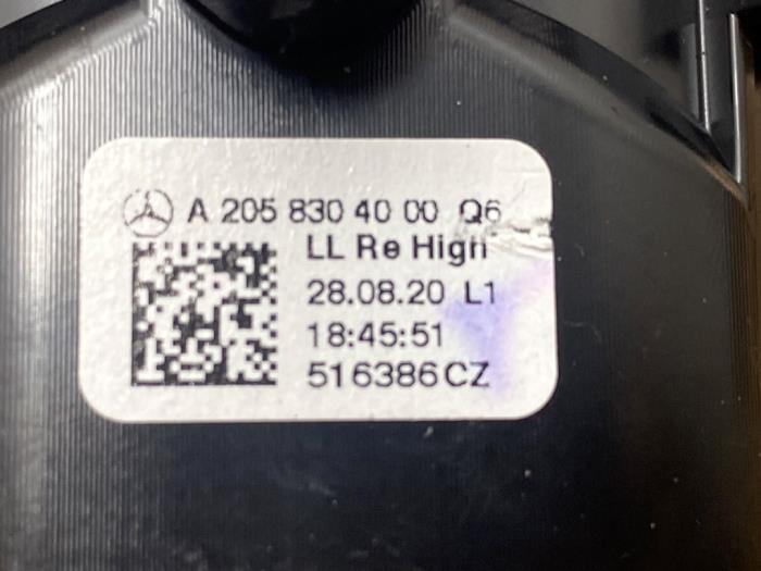 Dashboard vent Mercedes C-Klasse