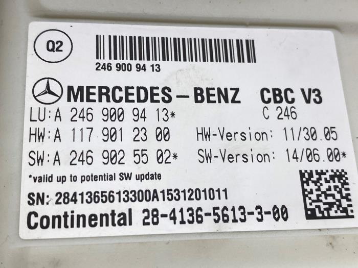 Komfort-Modul Mercedes B-Klasse