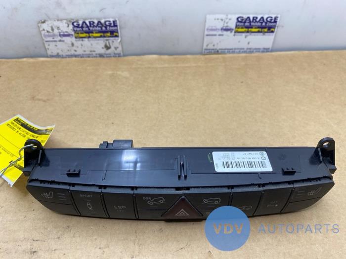 Commutateur éclairage d'urgence Mercedes ML-Klasse