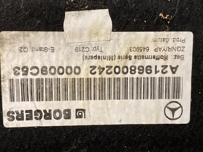 Boot mat Mercedes CLS-Klasse