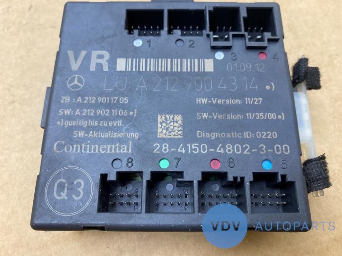 Module verrouillage central des portes Mercedes E-Klasse