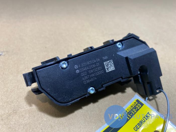 Interruptor de calefactor de asiento Mercedes C-Klasse