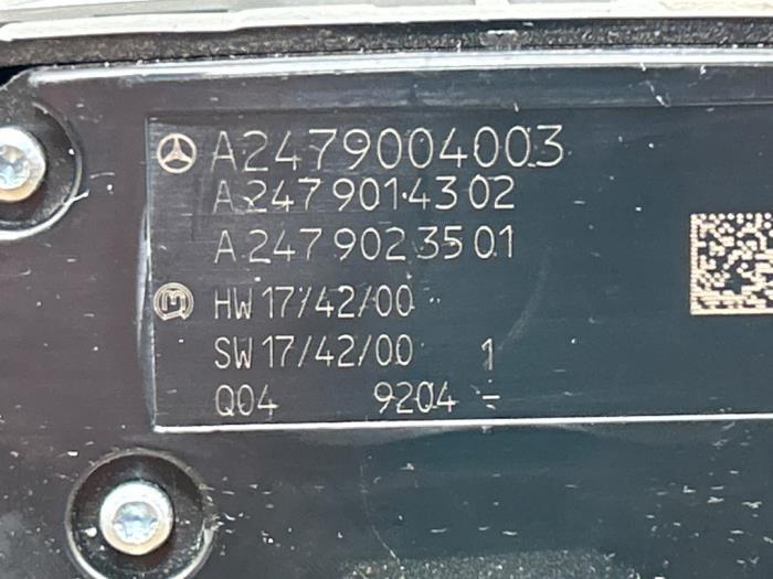 Commande ordinateur de bord Mercedes A-Klasse