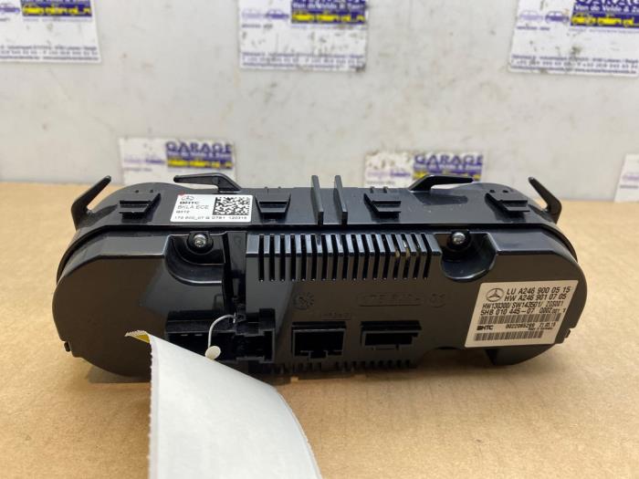 Panneau de commandes chauffage Mercedes A-Klasse