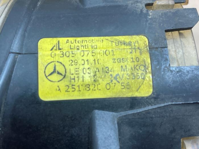 Fog light, front left Mercedes C-Klasse