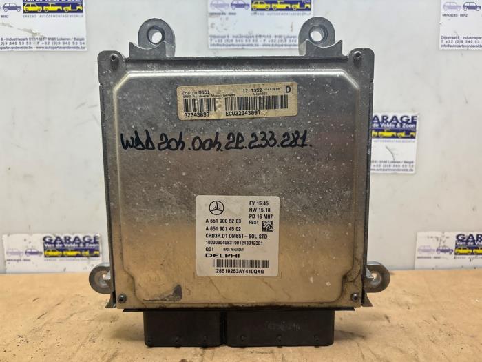 Serrure de contact + ordinateur Mercedes C-Klasse