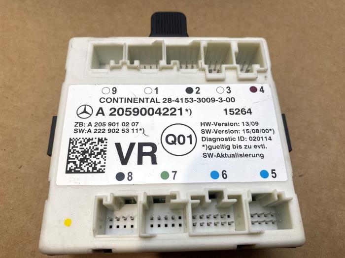 Central door locking module Mercedes C-Klasse