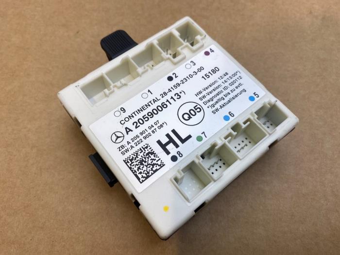 Module verrouillage central des portes Mercedes C-Klasse