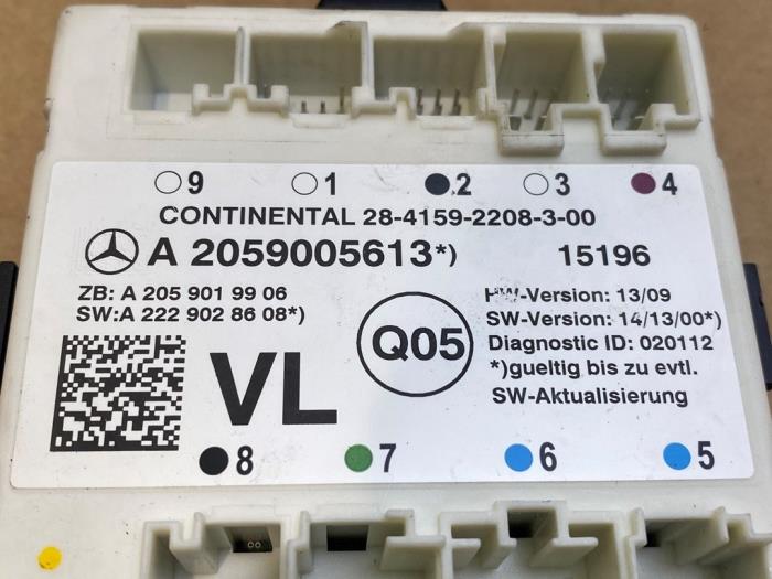 Modul centralnego zamka Mercedes C-Klasse