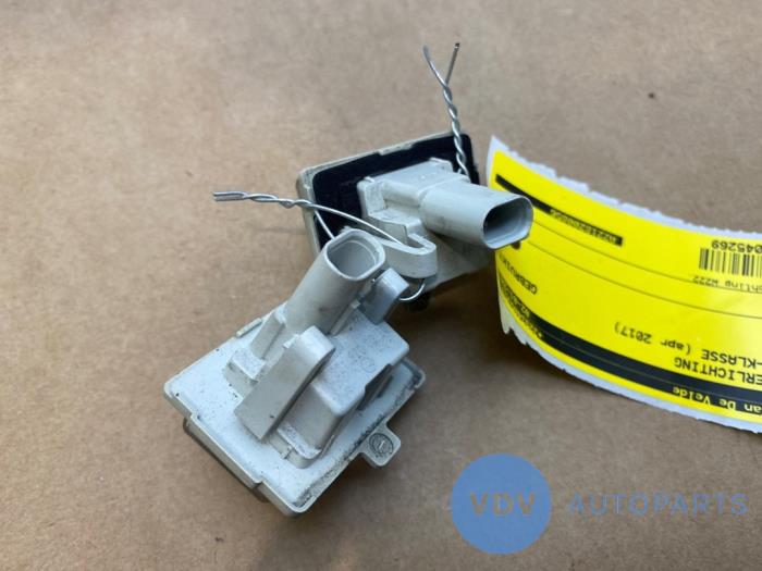 Kenteken Verlichting Mercedes S-Klasse